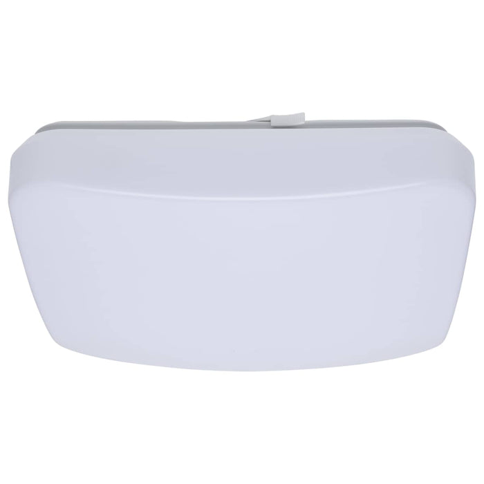 Flush Mount Nuvo 62-1854 11 Inch LED Cloud Fixture - 11 Watts - 27K/30K/35K/40K/50K CCT Selectable - Square Shape - White Finish - 120 Volt Nuvo