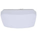 Flush Mount Nuvo 62-1854 11 Inch LED Cloud Fixture - 11 Watts - 27K/30K/35K/40K/50K CCT Selectable - Square Shape - White Finish - 120 Volt Nuvo