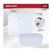 Flush Mount Nuvo 62-1854 11 Inch LED Cloud Fixture - 11 Watts - 27K/30K/35K/40K/50K CCT Selectable - Square Shape - White Finish - 120 Volt Nuvo