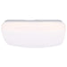 Flush Mount Nuvo 62-1855 11 Inch LED Cloud Fixture with Sensor - 11.5 Watts - 27K/30K/35K/40K/50K CCT Selectable - Square Shape - White Finish - 120 Volt Nuvo