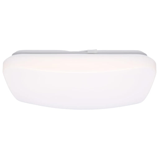 Flush Mount Nuvo 62-1856 14 Inch LED Cloud Fixture - 17 Watts - 27K/30K/35K/40K/50K CCT Selectable - Square Shape - White Finish - 120 Volt Nuvo