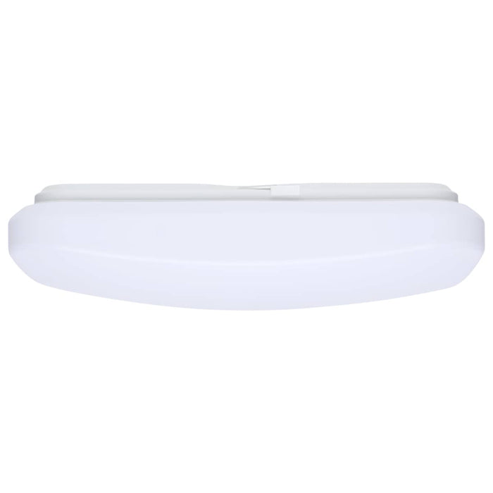 Flush Mount Nuvo 62-1856 14 Inch LED Cloud Fixture - 17 Watts - 27K/30K/35K/40K/50K CCT Selectable - Square Shape - White Finish - 120 Volt Nuvo