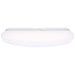 Flush Mount Nuvo 62-1856 14 Inch LED Cloud Fixture - 17 Watts - 27K/30K/35K/40K/50K CCT Selectable - Square Shape - White Finish - 120 Volt Nuvo