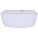 Flush Mount Nuvo 62-1856 14 Inch LED Cloud Fixture - 17 Watts - 27K/30K/35K/40K/50K CCT Selectable - Square Shape - White Finish - 120 Volt Nuvo