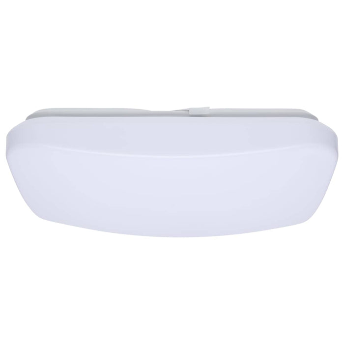 Flush Mount Nuvo 62-1856 14 Inch LED Cloud Fixture - 17 Watts - 27K/30K/35K/40K/50K CCT Selectable - Square Shape - White Finish - 120 Volt Nuvo