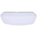 Flush Mount Nuvo 62-1857 14 Inch LED Cloud Fixture with Sensor - 17 Watts - 27K/30K/35K/40K/50K CCT Selectable - Square Shape - White Finish - 120 Volt Nuvo