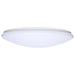 Flush Mount Nuvo 62-1858 19 Inch LED Cloud Fixture - 25 Watts - 27K/30K/35K/40K/50K CCT Selectable - Round Shape - White Finish - 120 Volt Nuvo