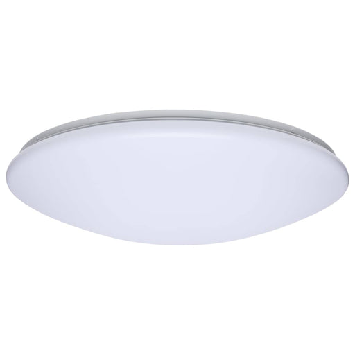Flush Mount Nuvo 62-1858 19 Inch LED Cloud Fixture - 25 Watts - 27K/30K/35K/40K/50K CCT Selectable - Round Shape - White Finish - 120 Volt Nuvo