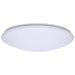 Flush Mount Nuvo 62-1858 19 Inch LED Cloud Fixture - 25 Watts - 27K/30K/35K/40K/50K CCT Selectable - Round Shape - White Finish - 120 Volt Nuvo