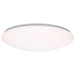 Flush Mount Nuvo 62-1859 19 Inch LED Cloud Fixture with Sensor - 25 Watts - 27K/30K/35K/40K/50K CCT Selectable - Round Shape - White Finish - 120 Volt Nuvo