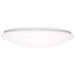 Flush Mount Nuvo 62-1859 19 Inch LED Cloud Fixture with Sensor - 25 Watts - 27K/30K/35K/40K/50K CCT Selectable - Round Shape - White Finish - 120 Volt Nuvo