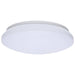 Flush Mount Nuvo 62-1860 11 Inch LED Cloud Fixture - 14 Watts - 27K/30K/35K/40K/50K CCT Selectable - White Finish - Round Shape - 120-277 Ranged Voltage Nuvo