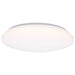Flush Mount Nuvo 62-1861 14 Inch LED Cloud Fixture - 17 Watts - 27K/30K/35K/40K/50K CCT Selectable - White Finish - Round Shape - 120-277 Ranged Voltage Nuvo