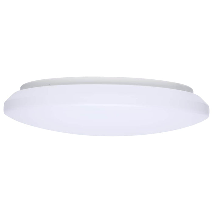Flush Mount Nuvo 62-1861 14 Inch LED Cloud Fixture - 17 Watts - 27K/30K/35K/40K/50K CCT Selectable - White Finish - Round Shape - 120-277 Ranged Voltage Nuvo