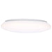 Flush Mount Nuvo 62-1861 14 Inch LED Cloud Fixture - 17 Watts - 27K/30K/35K/40K/50K CCT Selectable - White Finish - Round Shape - 120-277 Ranged Voltage Nuvo