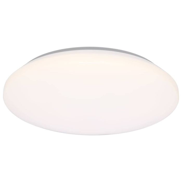 Flush Mount Nuvo 62-1861 14 Inch LED Cloud Fixture - 17 Watts - 27K/30K/35K/40K/50K CCT Selectable - White Finish - Round Shape - 120-277 Ranged Voltage Nuvo