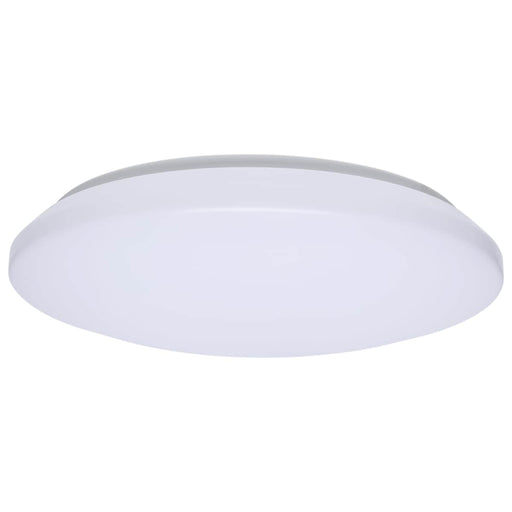 Flush Mount Nuvo 62-1861 14 Inch LED Cloud Fixture - 17 Watts - 27K/30K/35K/40K/50K CCT Selectable - White Finish - Round Shape - 120-277 Ranged Voltage Nuvo