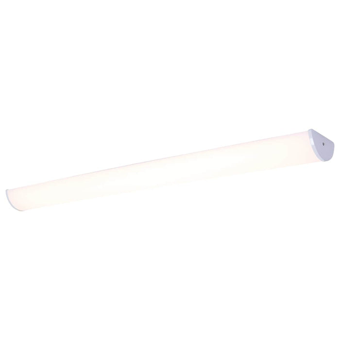 Vanity Nuvo 62-1874 Crispo - LED 49 Inch Vanity - White Finish - 27K/3K/35K/4K/5K CCT Selectable Nuvo