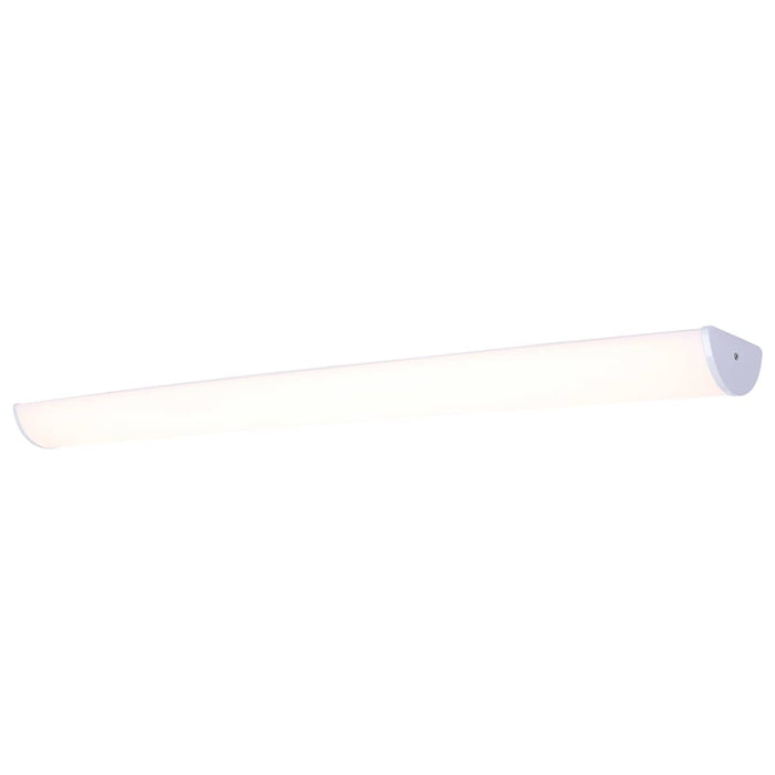 Vanity Nuvo 62-1874 Crispo - LED 49 Inch Vanity - White Finish - 27K/3K/35K/4K/5K CCT Selectable Nuvo