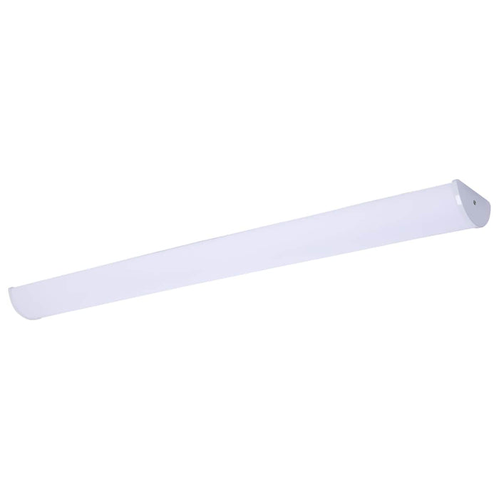Vanity Nuvo 62-1874 Crispo - LED 49 Inch Vanity - White Finish - 27K/3K/35K/4K/5K CCT Selectable Nuvo