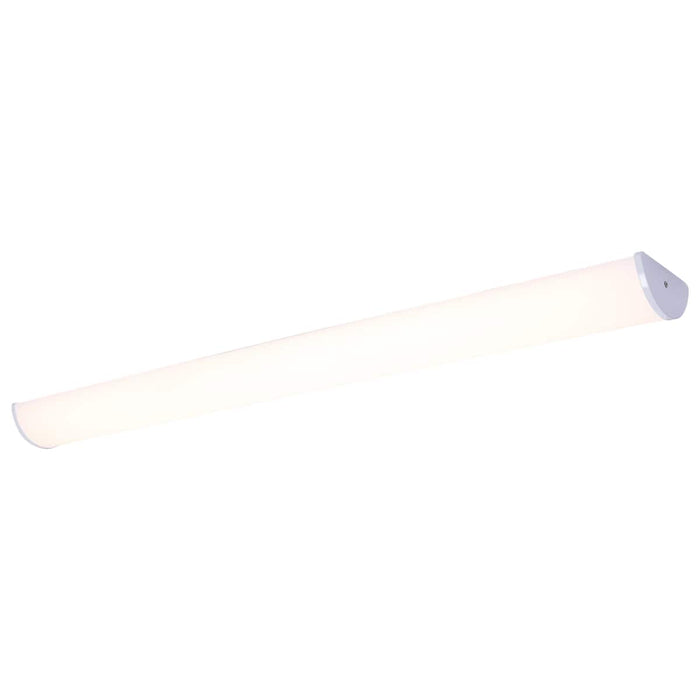 Vanity Nuvo 62-1874 Crispo - LED 49 Inch Vanity - White Finish - 27K/3K/35K/4K/5K CCT Selectable Nuvo