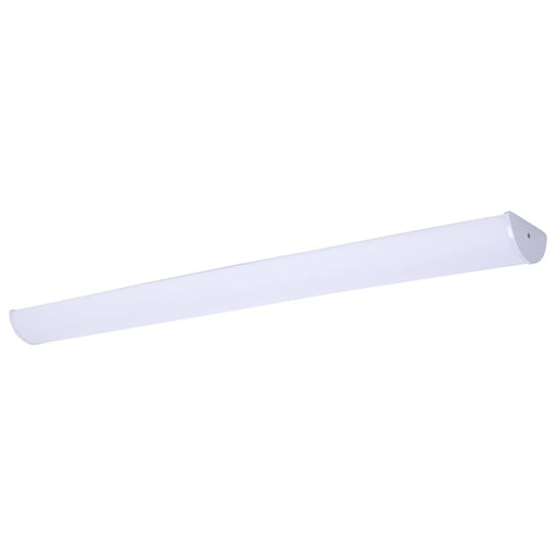 Vanity Nuvo 62-1874 Crispo - LED 49 Inch Vanity - White Finish - 27K/3K/35K/4K/5K CCT Selectable Nuvo