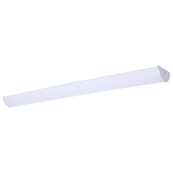Vanity Nuvo 62-1874 Crispo - LED 49 Inch Vanity - White Finish - 27K/3K/35K/4K/5K CCT Selectable Nuvo