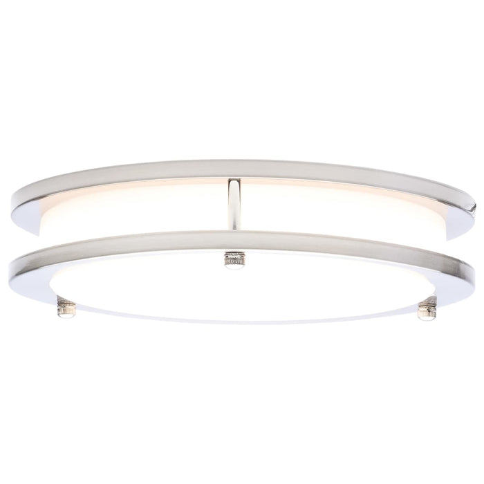 Flush Mount Nuvo 62-1875 Glamour - LED 10 Inch Flush Mount - Brushed Nickel Finish - 27K/3K/35K/4K/5K CCT Selectable Nuvo
