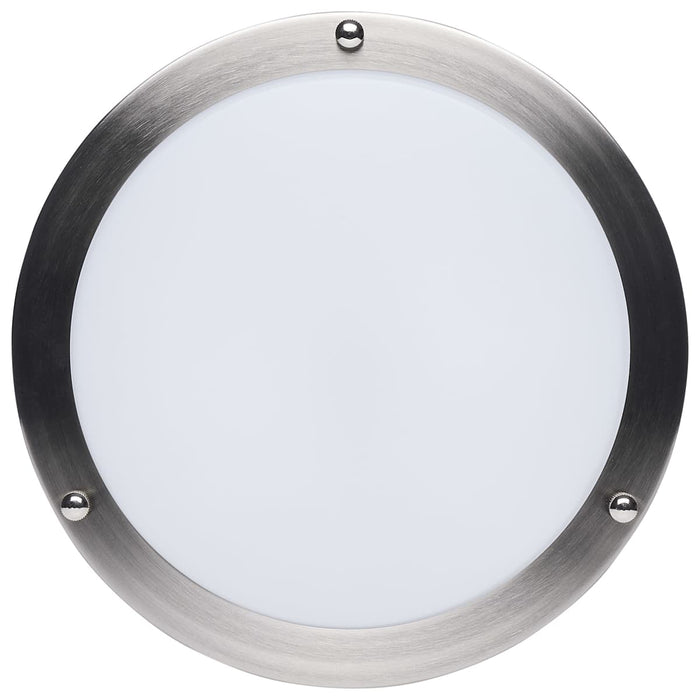 Flush Mount Nuvo 62-1875 Glamour - LED 10 Inch Flush Mount - Brushed Nickel Finish - 27K/3K/35K/4K/5K CCT Selectable Nuvo