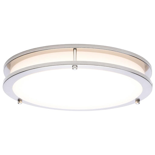 Flush Mount Nuvo 62-1876 Glamour - LED 13 Inch Flush Mount - Brushed Nickel Finish - 27K/3K/35K/4K/5K CCT Selectable Nuvo