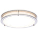 Flush Mount Nuvo 62-1876 Glamour - LED 13 Inch Flush Mount - Brushed Nickel Finish - 27K/3K/35K/4K/5K CCT Selectable Nuvo