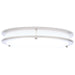 Flush Mount Nuvo 62-1876 Glamour - LED 13 Inch Flush Mount - Brushed Nickel Finish - 27K/3K/35K/4K/5K CCT Selectable Nuvo