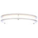 Flush Mount Nuvo 62-1876 Glamour - LED 13 Inch Flush Mount - Brushed Nickel Finish - 27K/3K/35K/4K/5K CCT Selectable Nuvo