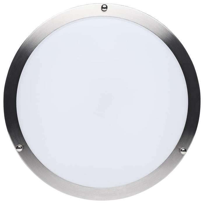 Flush Mount Nuvo 62-1876 Glamour - LED 13 Inch Flush Mount - Brushed Nickel Finish - 27K/3K/35K/4K/5K CCT Selectable Nuvo