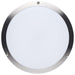 Flush Mount Nuvo 62-1876 Glamour - LED 13 Inch Flush Mount - Brushed Nickel Finish - 27K/3K/35K/4K/5K CCT Selectable Nuvo