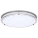 Flush Mount Nuvo 62-1877 Glamour - LED 17 Inch Flush Mount - Brushed Nickel Finish - 27K/3K/35K/4K/5K CCT Selectable Nuvo