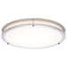 Flush Mount Nuvo 62-1877 Glamour - LED 17 Inch Flush Mount - Brushed Nickel Finish - 27K/3K/35K/4K/5K CCT Selectable Nuvo