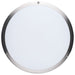 Flush Mount Nuvo 62-1877 Glamour - LED 17 Inch Flush Mount - Brushed Nickel Finish - 27K/3K/35K/4K/5K CCT Selectable Nuvo