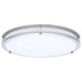 Flush Mount Nuvo 62-1877 Glamour - LED 17 Inch Flush Mount - Brushed Nickel Finish - 27K/3K/35K/4K/5K CCT Selectable Nuvo