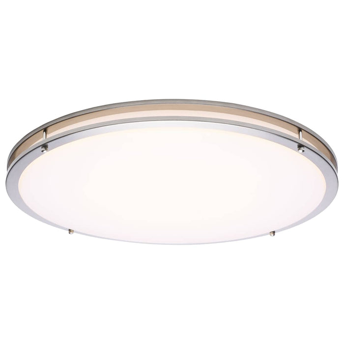 Flush Mount Nuvo 62-1878 Glamour - LED 24 Inch Flush Mount - Brushed Nickel Finish - 27K/3K/35K/4K/5K CCT Selectable Nuvo