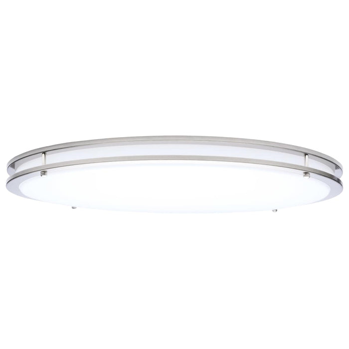 Flush Mount Nuvo 62-1878 Glamour - LED 24 Inch Flush Mount - Brushed Nickel Finish - 27K/3K/35K/4K/5K CCT Selectable Nuvo