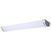 Flush Mount Nuvo 62-1880 Glamour - LED 50 Inch Linear Flush Mount - Brushed Nickel Finish - 27K/3K/35K/4K/5K CCT Selectable Nuvo