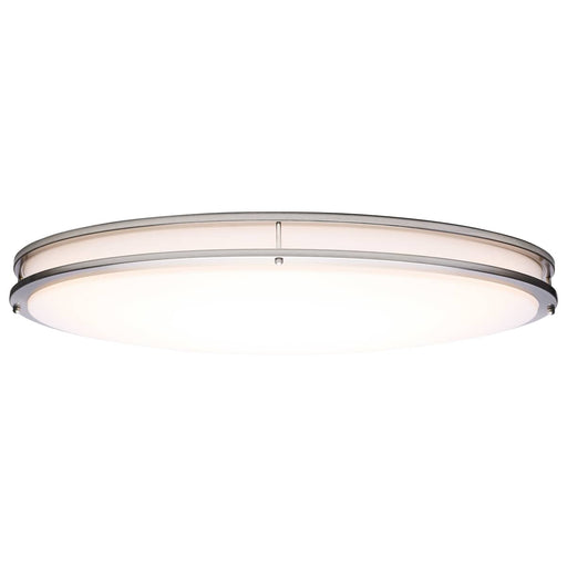 Flush Mount Nuvo 62-1881 Glamour - LED 32 Inch Oval Flush Mount - Brushed Nickel Finish - 27K/3K/35K/4K/5K CCT Selectable Nuvo
