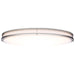 Flush Mount Nuvo 62-1881 Glamour - LED 32 Inch Oval Flush Mount - Brushed Nickel Finish - 27K/3K/35K/4K/5K CCT Selectable Nuvo