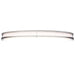 Flush Mount Nuvo 62-1881 Glamour - LED 32 Inch Oval Flush Mount - Brushed Nickel Finish - 27K/3K/35K/4K/5K CCT Selectable Nuvo
