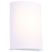 Sconce Nuvo 62-1886 Crispo - LED Wall Sconce - White Finish - 27K/3K/35K/4K/5K CCT Selectable Nuvo