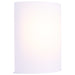 Sconce Nuvo 62-1886 Crispo - LED Wall Sconce - White Finish - 27K/3K/35K/4K/5K CCT Selectable Nuvo
