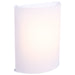 Sconce Nuvo 62-1886 Crispo - LED Wall Sconce - White Finish - 27K/3K/35K/4K/5K CCT Selectable Nuvo