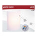 Sconce Nuvo 62-1886 Crispo - LED Wall Sconce - White Finish - 27K/3K/35K/4K/5K CCT Selectable Nuvo