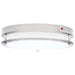 Flush Mount Nuvo 62-1890 Glamour - 13 Inch LED Flush Mount - Emergency Battery - CCT Selectable - Brushed Nickel Finish Nuvo